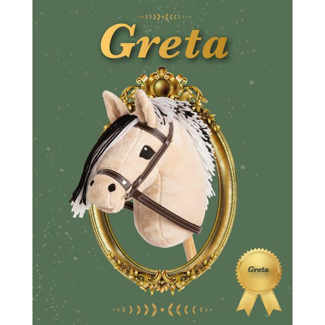 Hovedbilde Kjepphest Greta
